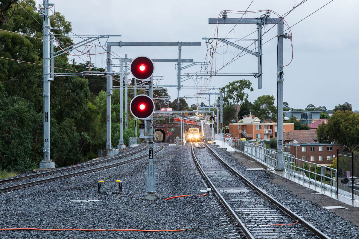city-bound-train-on-the-duplicated-track-emerges-from-the-new-Darebin-Street-underpass
